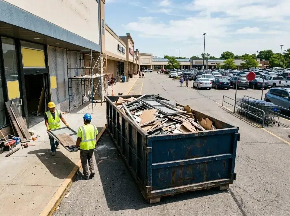 retail-store-renovation-debris-003 — frequently asked questions, Roll-off Dumpster Rentals in Madera Ranchos, CA